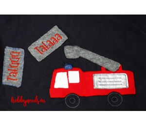 Stickdatei - Feuerwehr Fransenappli